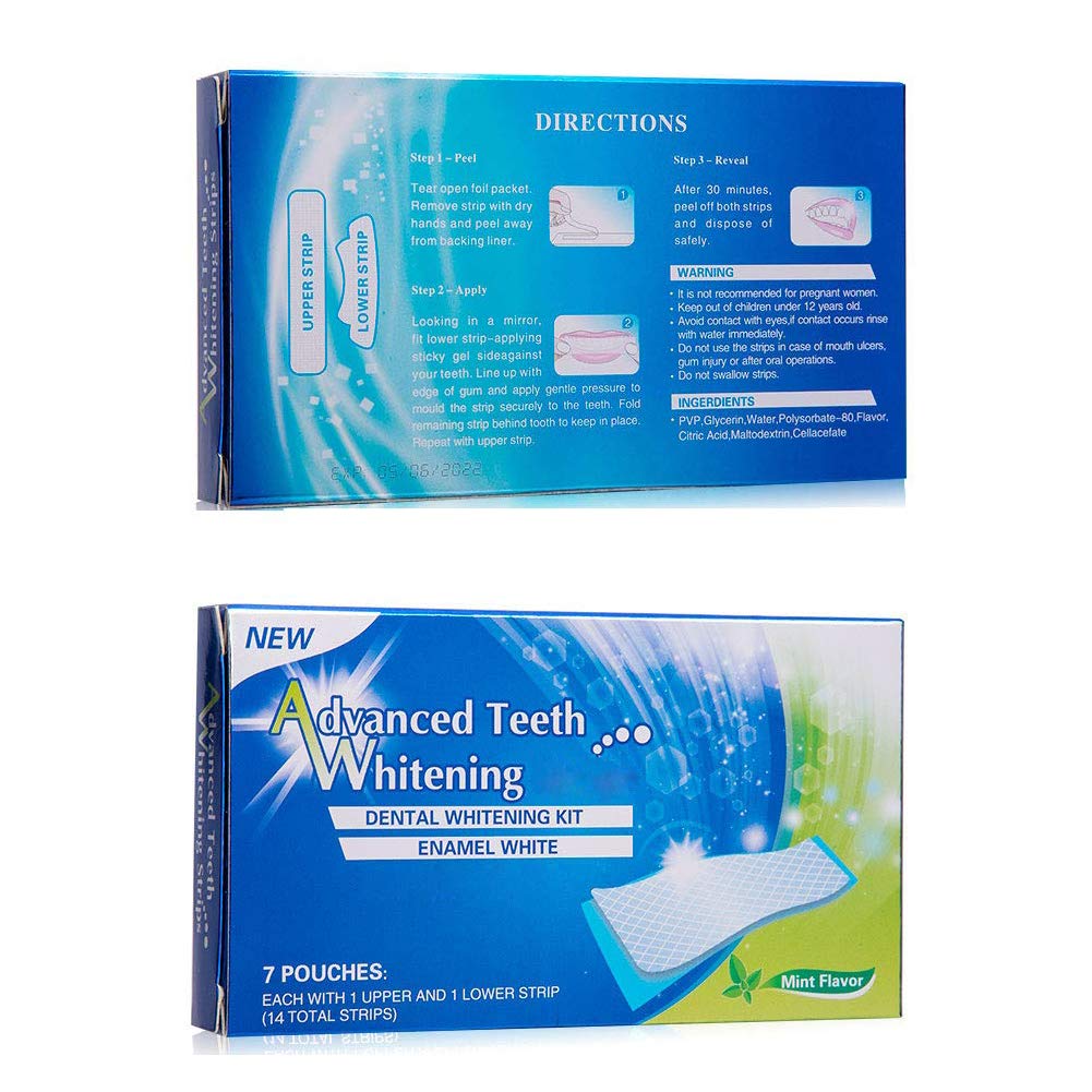 Teeth Whitening Kit Professional Effects 7Pairs (14Pcs)