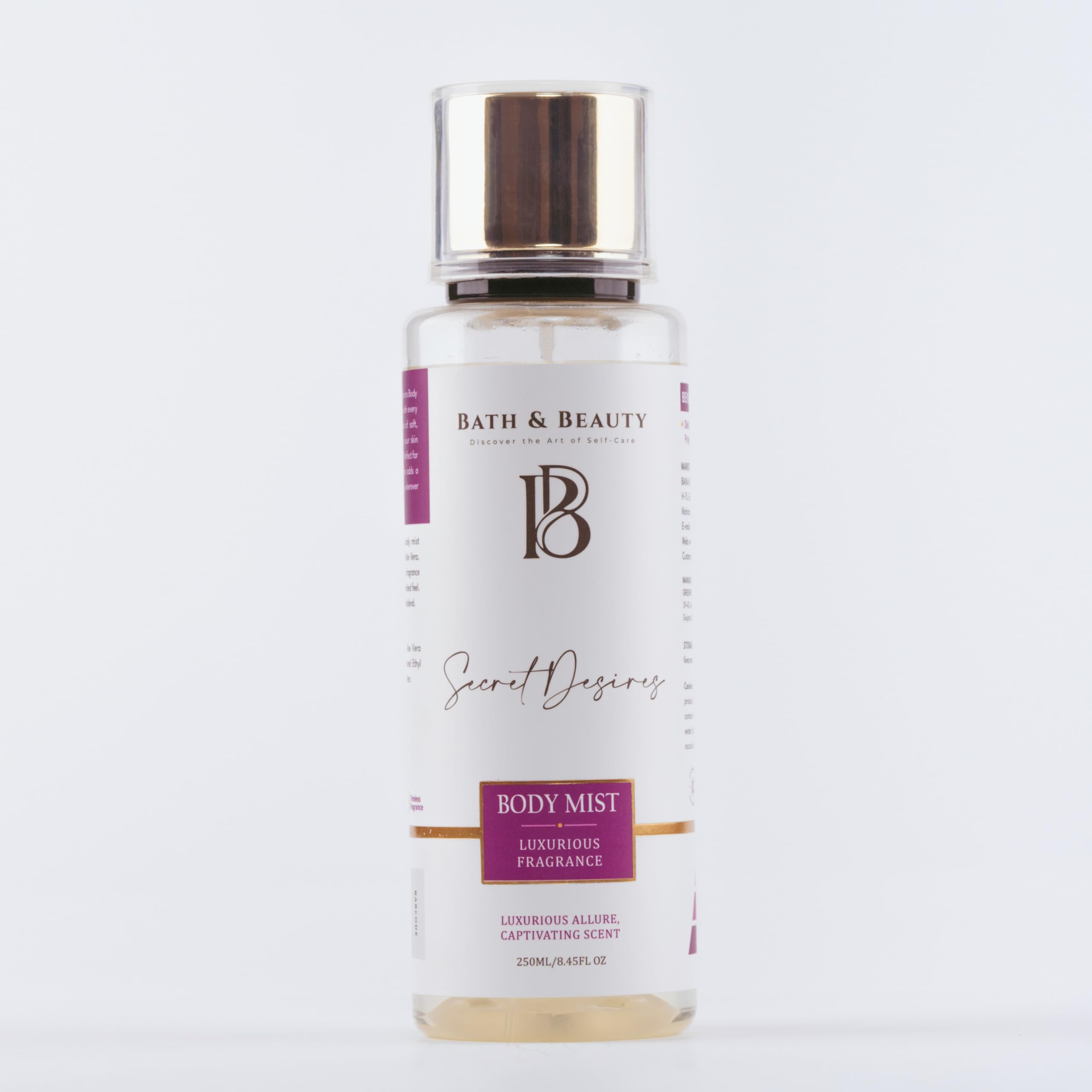 Secret Desires Body Mist for Women | Long Lasting Warm Floral Fragrance Spray with Vanilla, Sandalwood & Mandarin for Everyday Use, 250ml-image-30