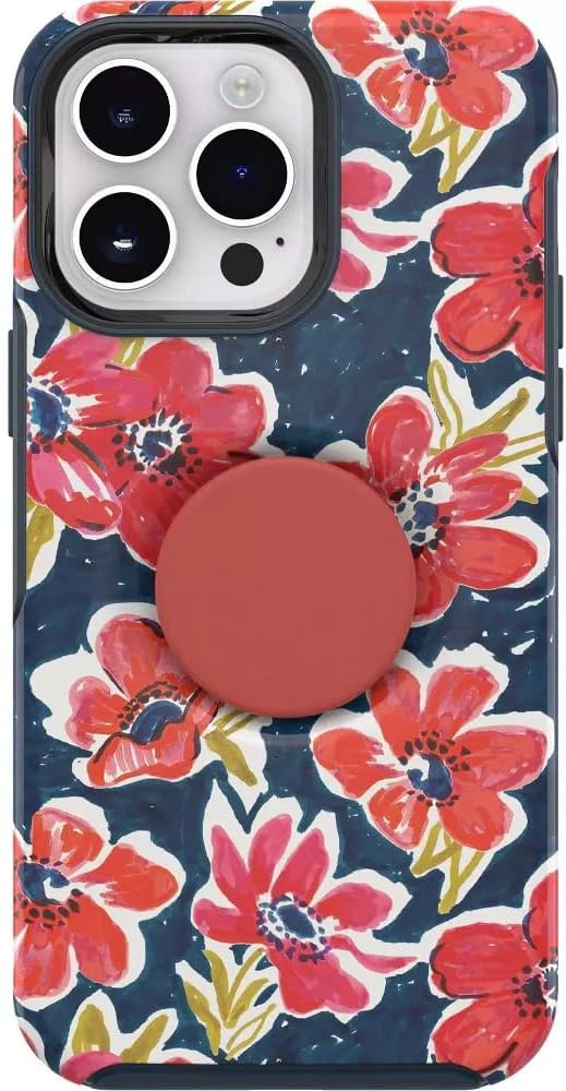 OtterBox + Pop Symmetry Series Case for iPhone 14 Pro Max (Only) - Non-Retail Packaging - Flowerrama