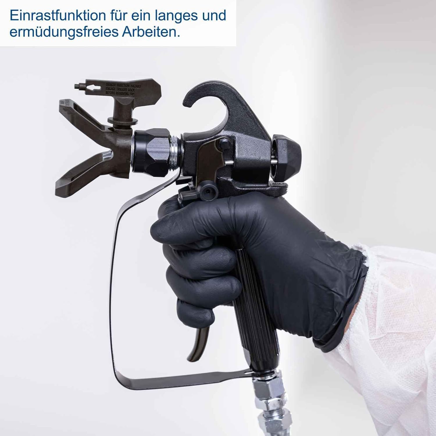 ปืนพ่นสีพร้อมฟังก์ชั่นล็อค