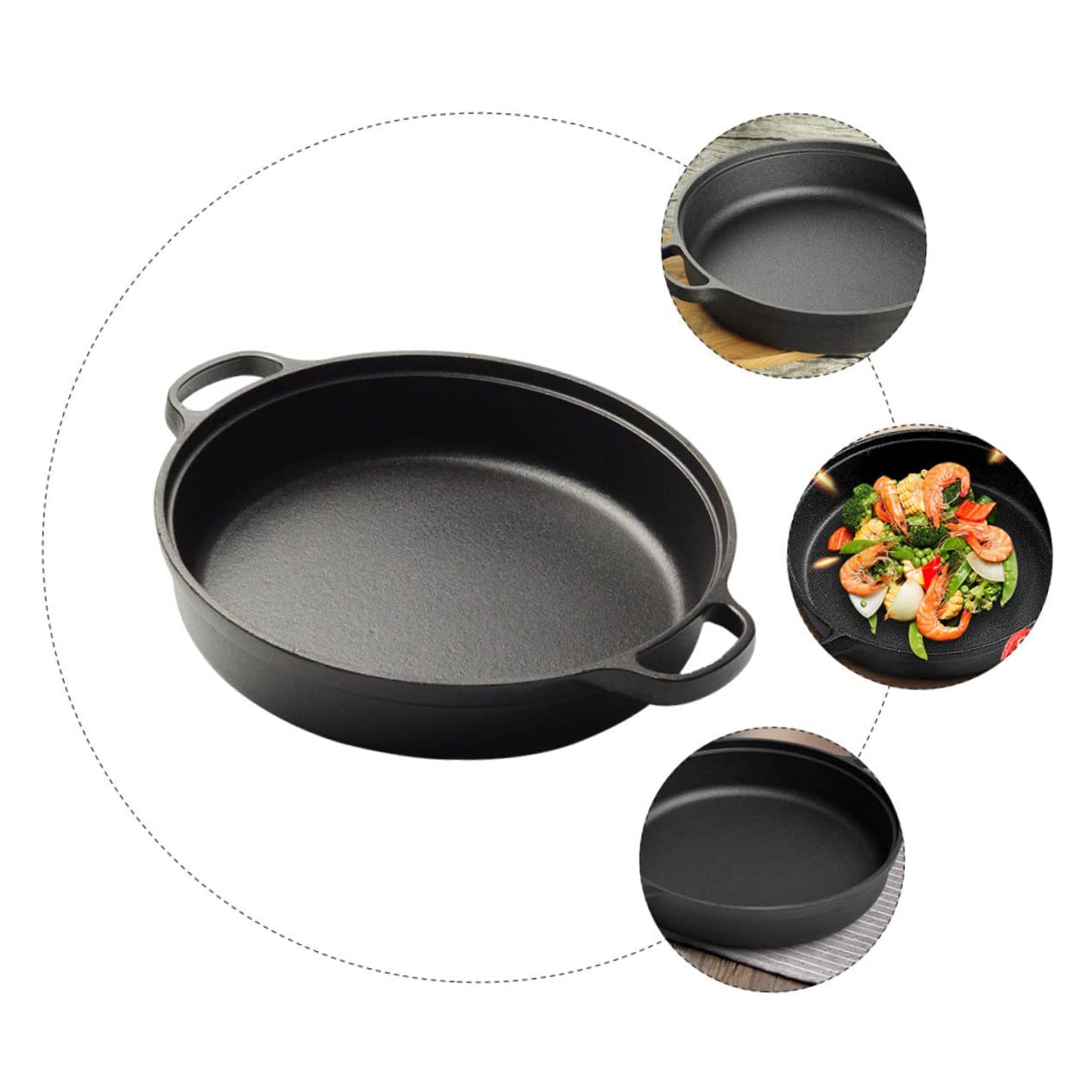 Ciieeo Aggiorna La Tua Cucina Con Questa Padella Antiaderente Dal Fondo Spesso Ideale Per Pancake E Uova