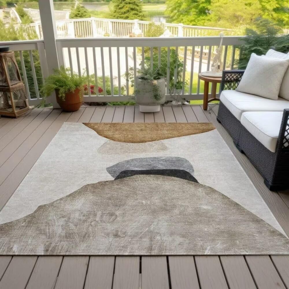 Tapis de cuisine antidérapant gris lavable pour sol propre