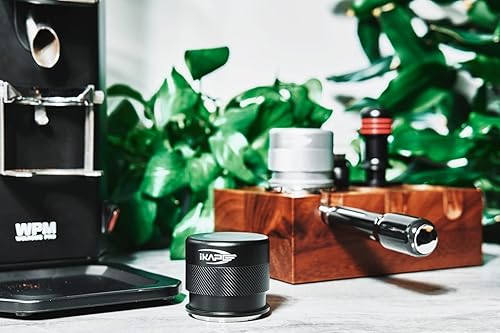 Vista 13 de IKAPE Coffee Products, manipulación de café expreso de 2.087 in, manipulación calibrada de café barista premium con resorte cargado, manipulación