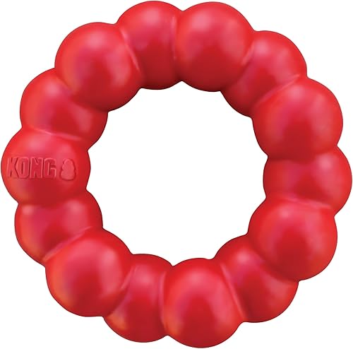 KONG - Anillo - Juguete masticable de goma duradero para perros pequeñosmedianos disponible en Yaxa Colombia