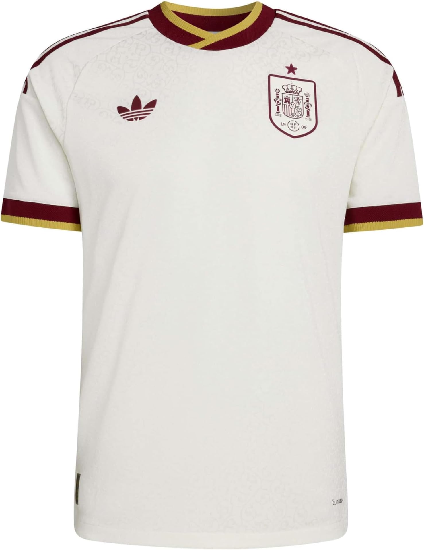 Men's Spain 26 Away Authentic Jersey