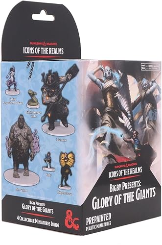 WizKids Iconos de D&D de los reinos Bigby presenta Gloria de los gigantes (Booster)