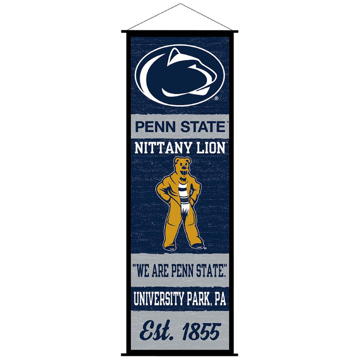 Penn State Nittany Lions Banner and Scroll Sign