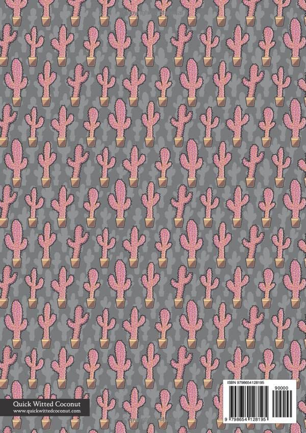 Cactus Notebook - Lined Pages - A4 - Premium: (Saguaro Farm Edition) Fun notebook 192 lined pages (A4 / 8.27x11.69 inches / 21x29.7cm) - Image 2
