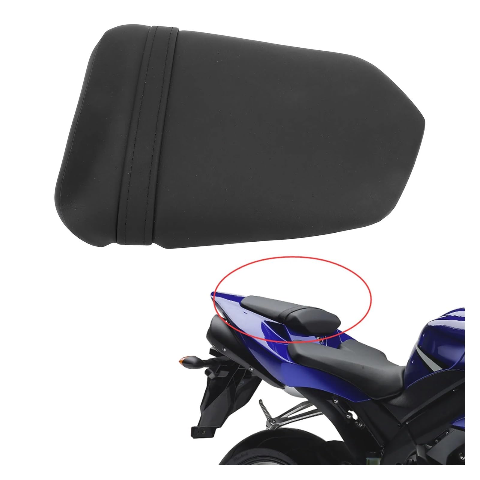 moto Passeggero Sellino Cuscino Per Sedile Passeggero Posteriore Per Moto Supporto Stabile Per Sedili Passeggero Per YZF R1 Accessori Di Ricambio Per Sedili Passeggero