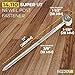 Zipbolt 14.110 Super UT Newel Post Fastener — Quick and Easy Wrench-Free Installation of Staircase Newel Posts, Anchors Post Directly to Wood or Concrete Floor