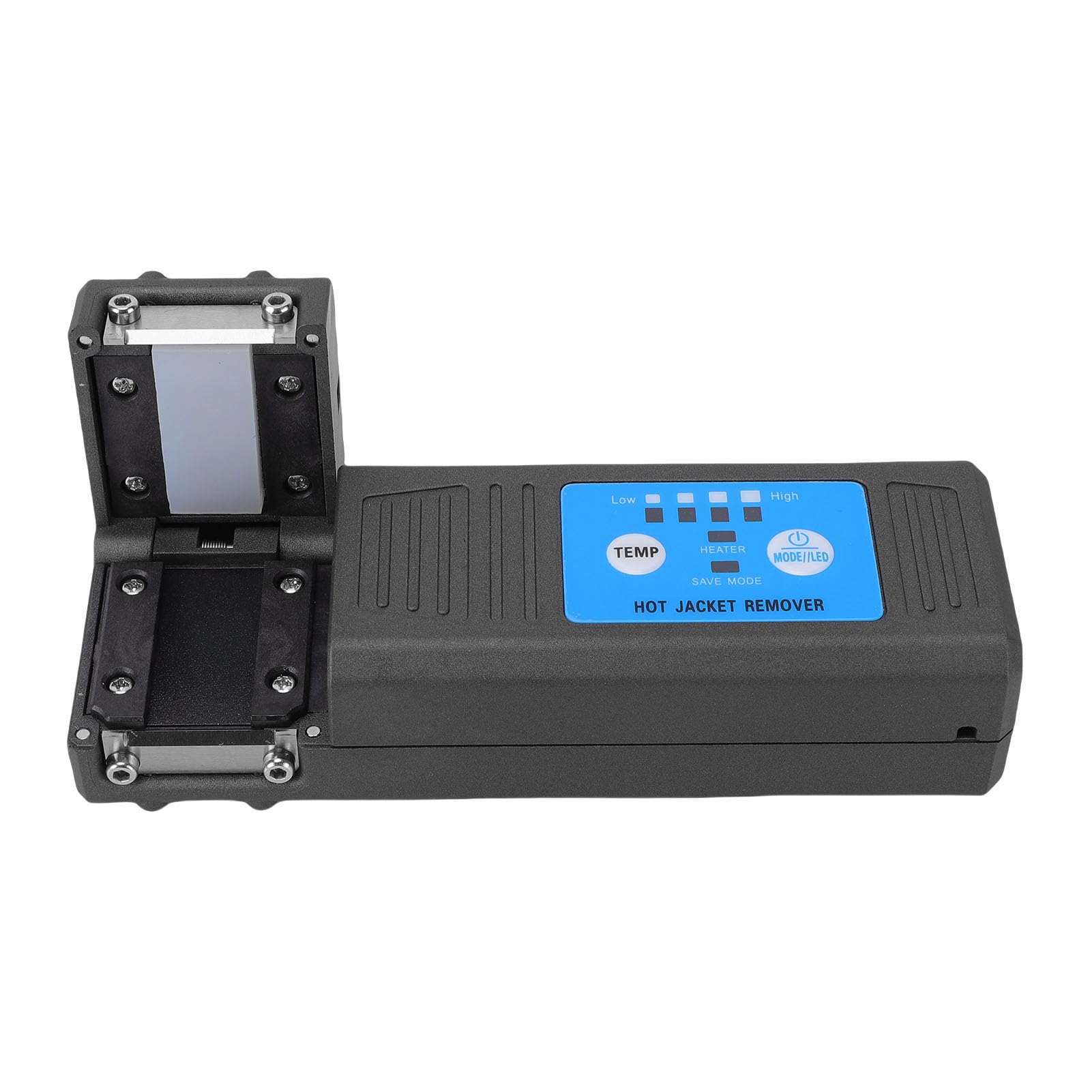 Jiawu Pelacables Térmicos de Fibra óptica, Calentamiento Automático Inteligente para Pelar con Precisión Pelacables de Fibra óptica, Herramienta de Pelado de M8 con Batería Recargable para Paquete
