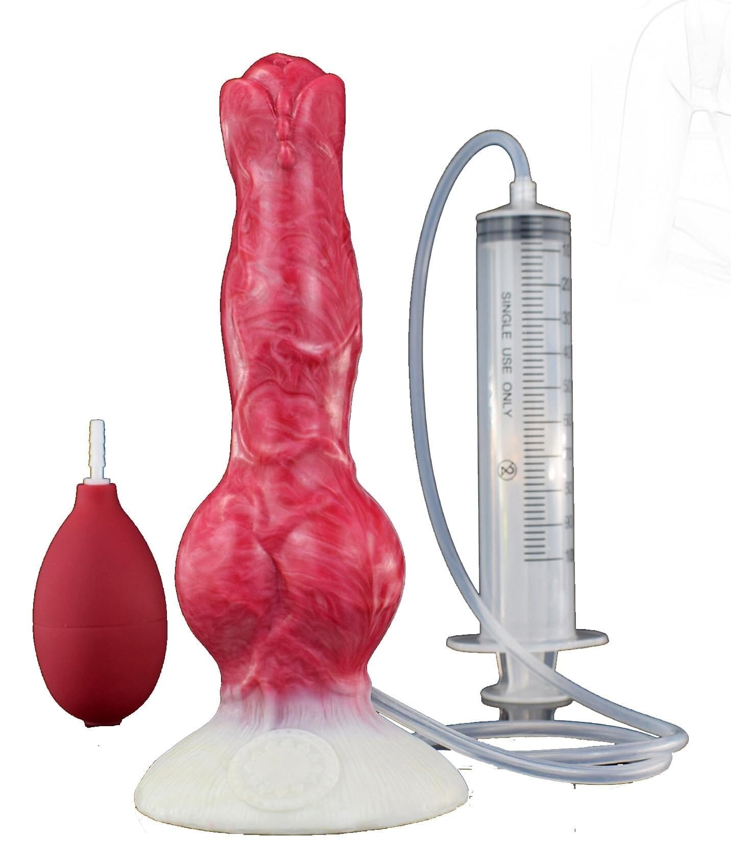 Consolador Anal De Gran Tamaño Con Forma De Animal, Masajeador De Próstata Y Pene, Réplica De Tapón Anal for Masturbación, Juguete Sexual BDSM Extremo for El Punto G