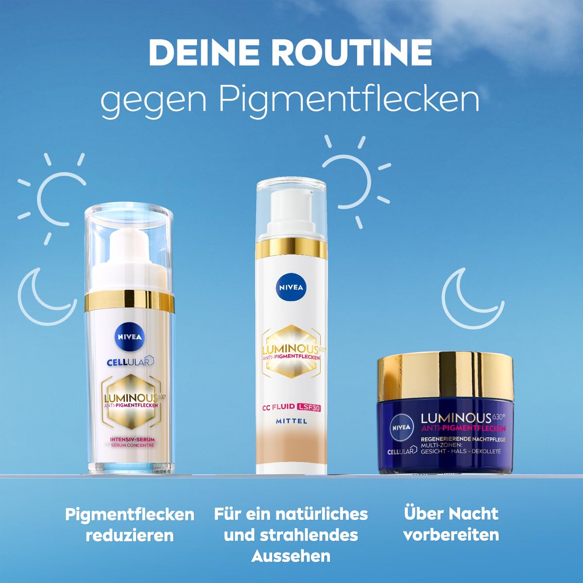 Nivea Av2024 Krem Cc, Biały, 40 ml
