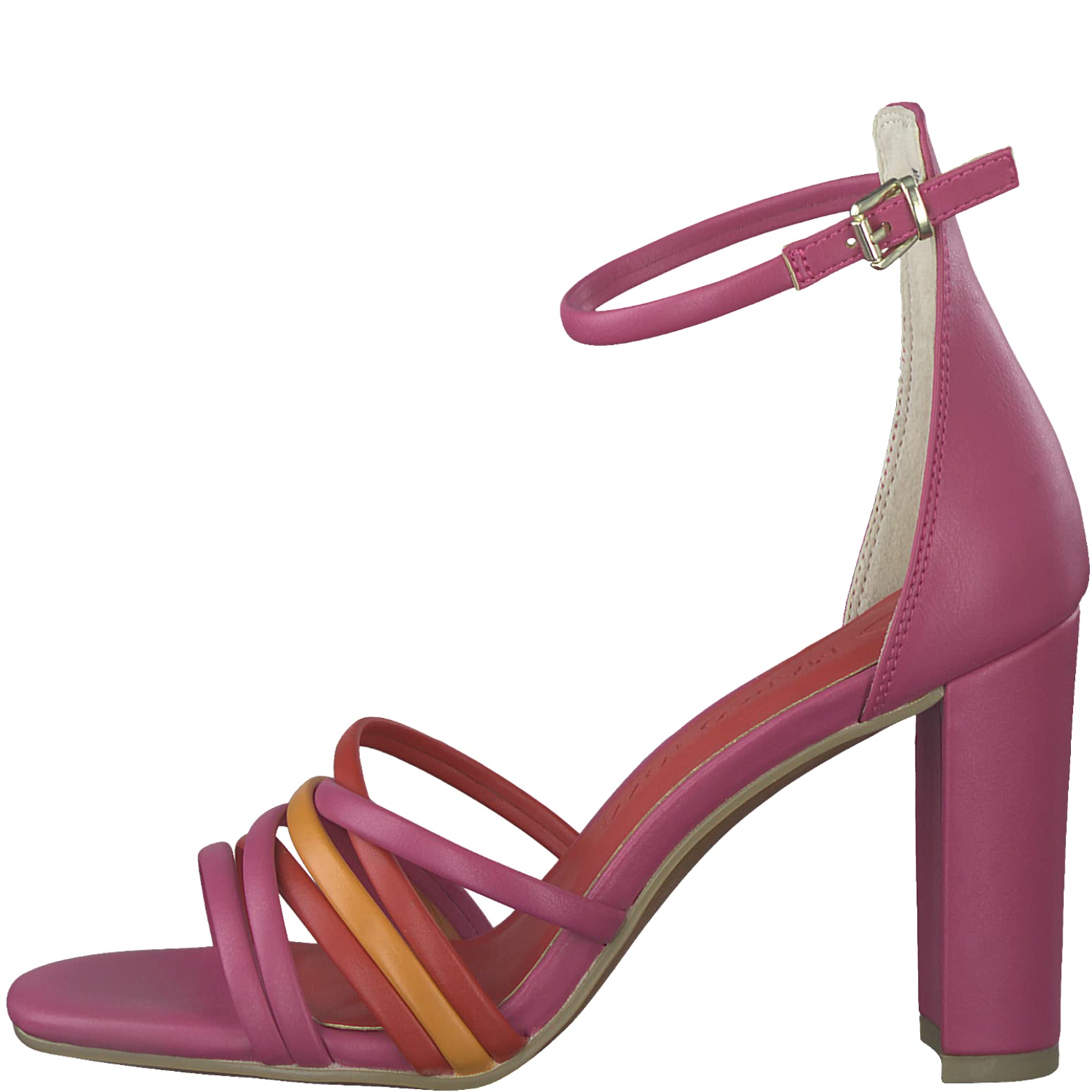 MARCO TOZZI Sandali da Donna, con Tacco, Morbido Plantare Feel Me, 2-28386-42