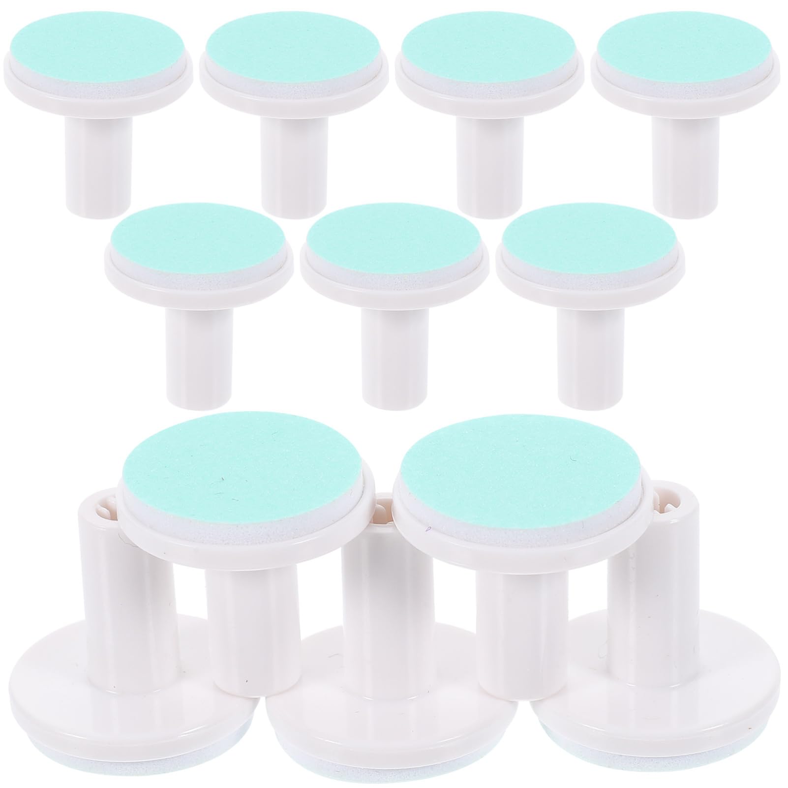 SHERCHPRY Electric Nail Grinding Parts 12pcs Baby Nail Kit Nail Accessory Nail Trimmer Pads for Infant Nail File Supply