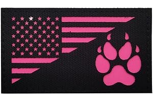 Ultimate Protection: USA Flag K9 Velcro Patch for Animal Safety and Style