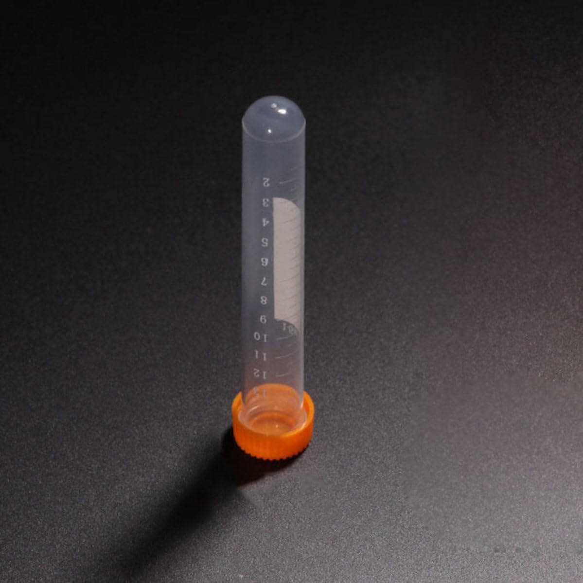 Lot de 100 Tubes Centrifuges de Laboratoire 15 Ml en Pe Bouchons à Vis, Faciles à Observer, pour Équipements Hospitaliers et Expérimentations Scientifiques Couleur Aléatoire