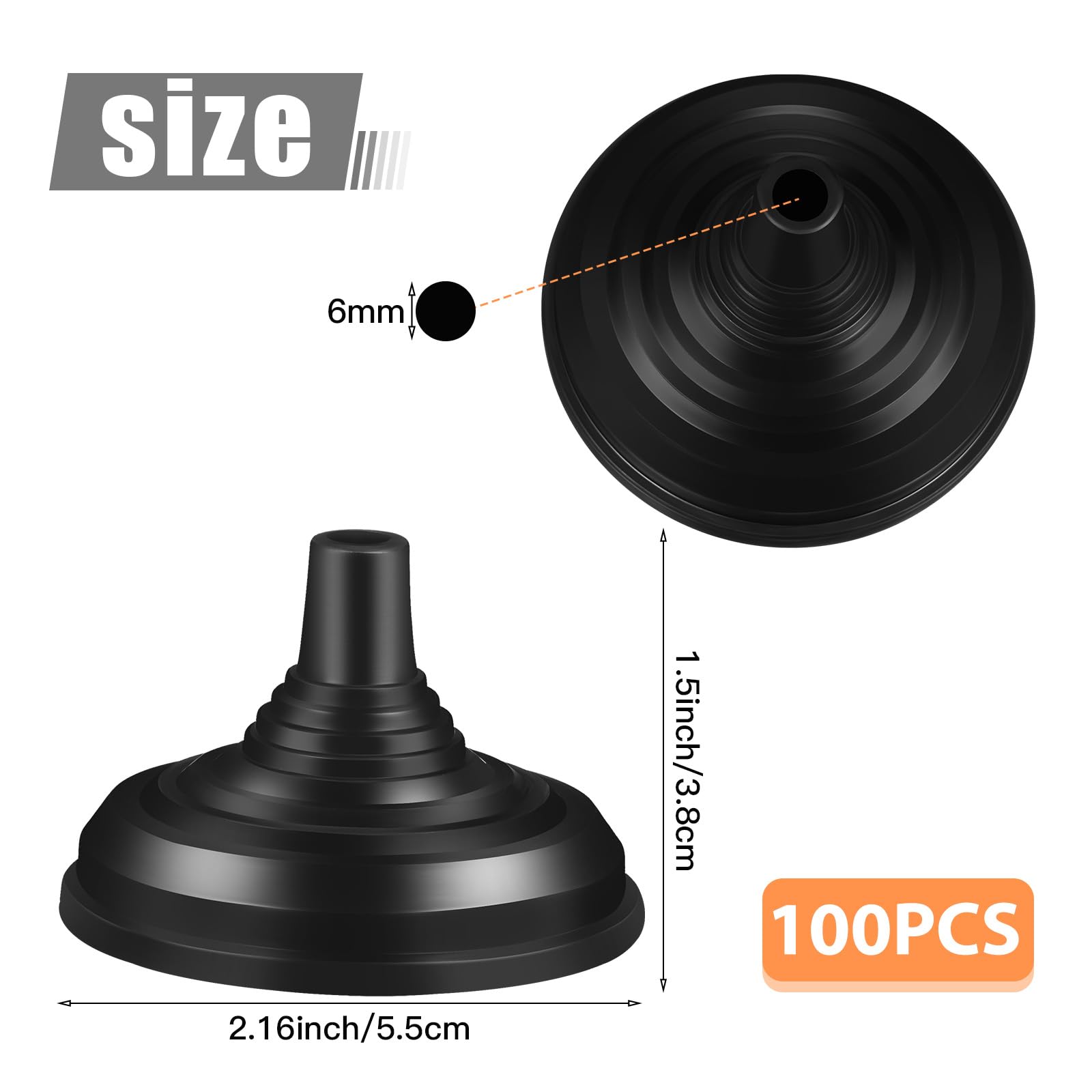 Kigley Mini-Flaggenständer, schwarz, kleine Flaggenbasis, Tischflaggenständer, Mini-Flaggenhalter für 10,2 x 15,2 cm, Flaggen, Dekoration, Party, Büro, Schreibtisch, Mittelstück, Sportteam,