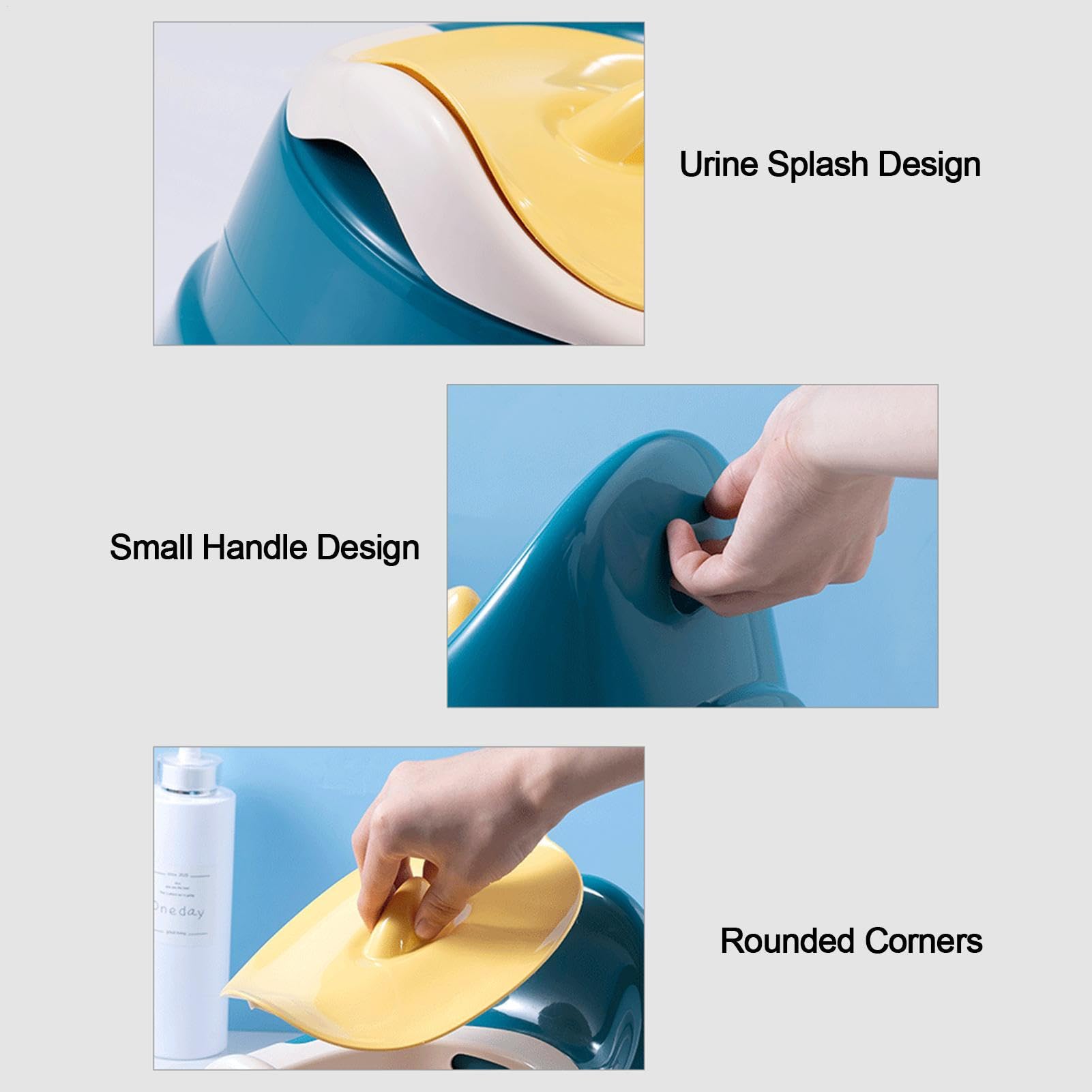 Töpfchen-Trainingstoilette Tragbar Faltbar Kinder Töpfchen Pflegeleicht