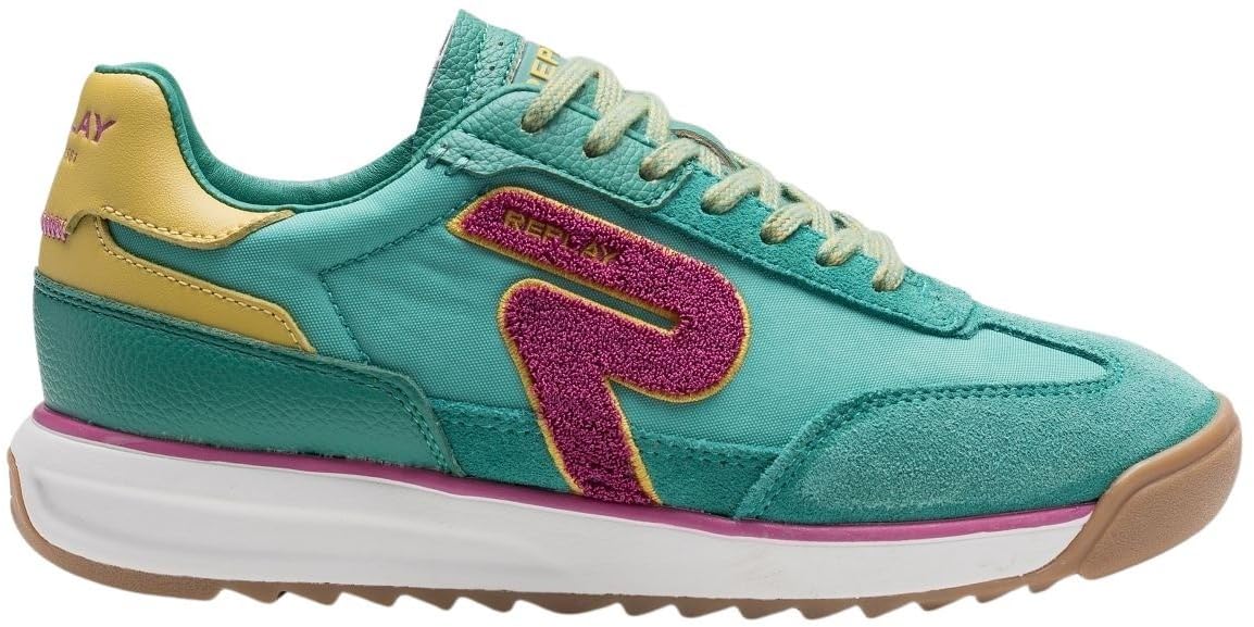 Replay Women's GWSIC Trainers, 027 Green, 36 EU