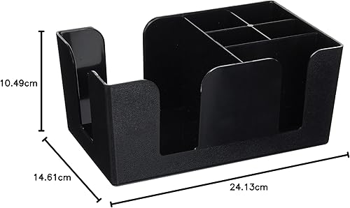 Miniatura 2 de Winco BC-6 porta elementos con 6 compartimientos M Negro