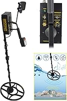 Vista 1 de ALLOSUN Detector de metales para adultos Hunter Buscador de monedas Golden Digger alta precisión impermeable detectores de metales dos modos Cazador