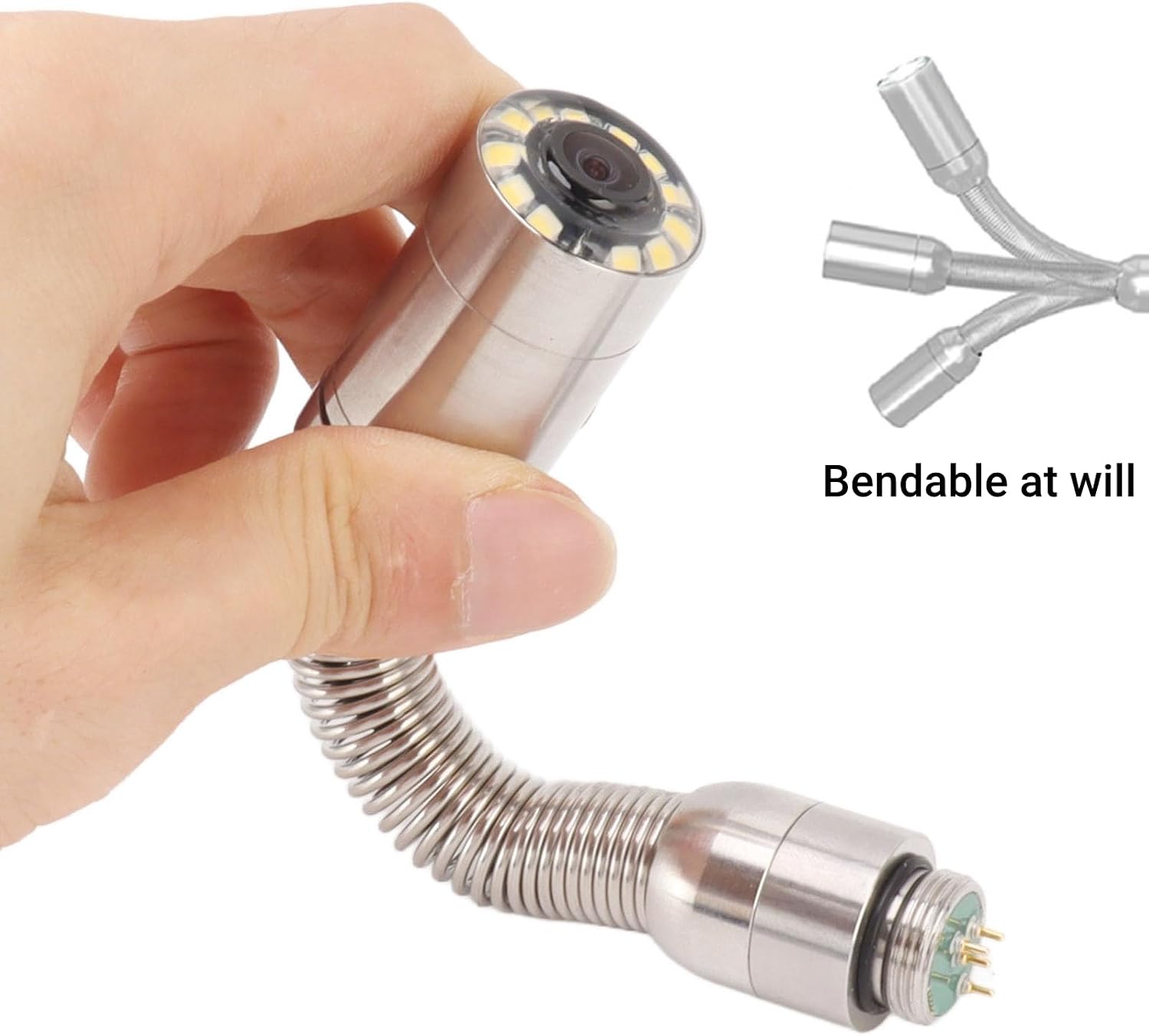 Cámara Endoscopio Con Luz LED - 3.5 Metros Cable, IP67 Impermeable, Para Inspección Tuberías, Desagües, Maquinaria