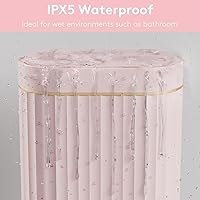 Vista 5 de ELPHECO Cubo de basura con sensor de 2 galones, impermeable, con sensor de movimiento, cubo de basura automático para baño, bote de basura delgado