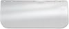Crews 181640 Faceshield, 8 x 15 12 x 0.04, Clear