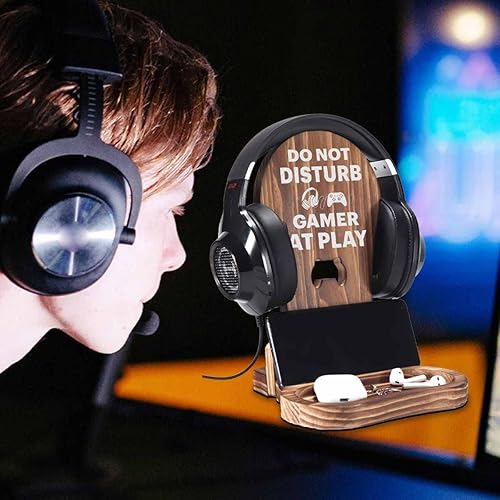 Miniatura 6 de El mejor regalo para adolescentes, niños y hombres, regalo para adolescentes y niños, soporte de auriculares para juegos, decoración de habitación