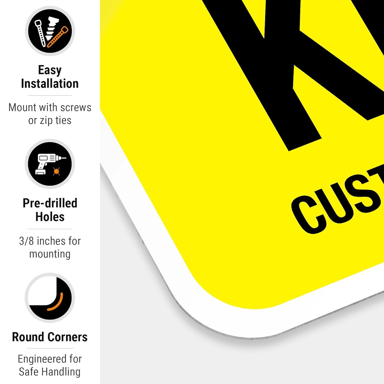 Pesticide Application Sign, (SI-6496) 24x30 Inches, Rust Free .063 Aluminum, Fade Resistant, Indoor/Outdoor Use, Made in USA