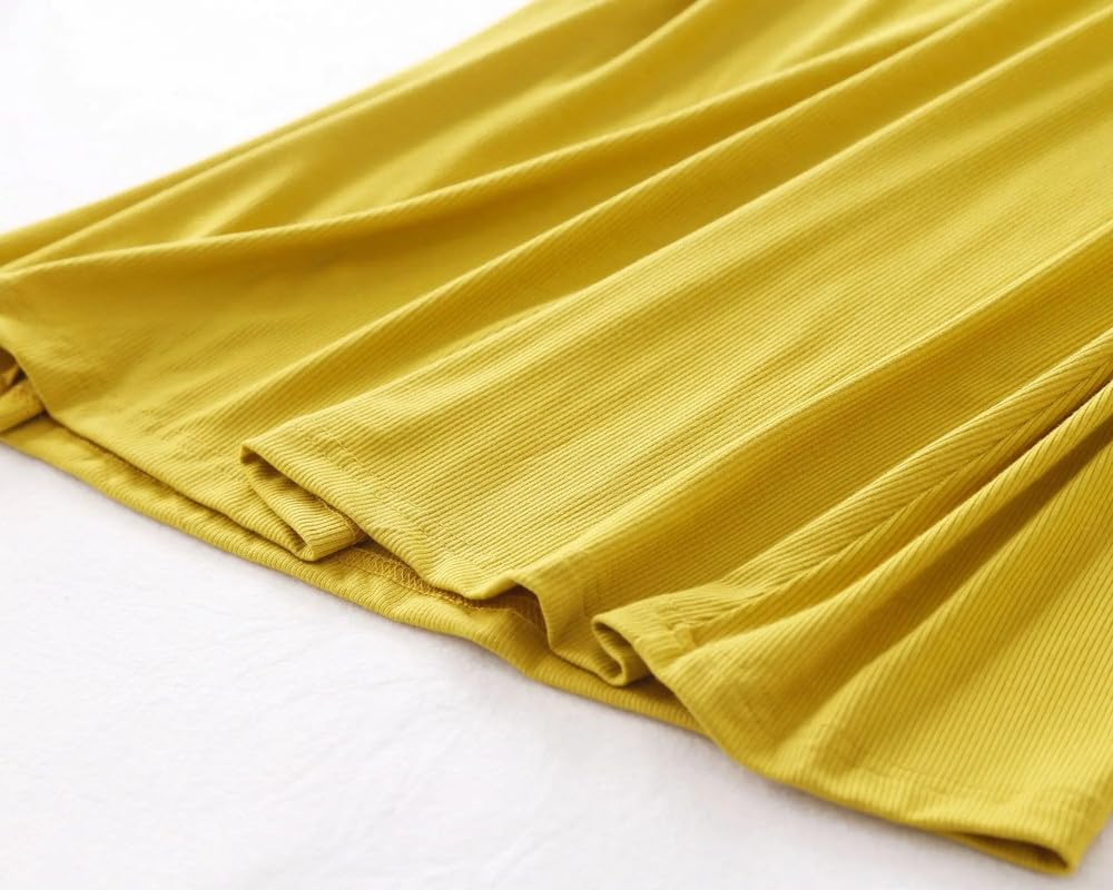 Camisón Para Mujer - Vestido De Noche De Manga Corta Para Mujer, Camisón De Verano Con Almohadillas Para El Pecho, Camisón De Algodón De Talla Grande, Vestido Modal Cómodo, Ropa De Dormir Femen