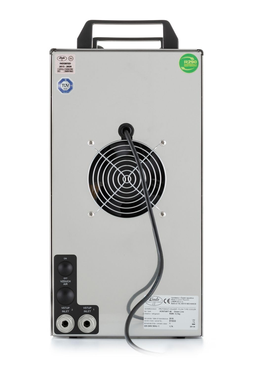Spillatore birra Kontakt 40, dispenser birra, macchina per birra 2-linee, 50 litri/h - Green Line