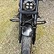Midimttop Motorrad Zubehör Kompatibel mit Rebel 1100 CMX1100 CMX 1100/DCT 2021 2022 2023 2024 2025 Unteren Stoßfänger Motor Schutz Crash Bars Stunt Käfig Protector (Schwarz glänzend)