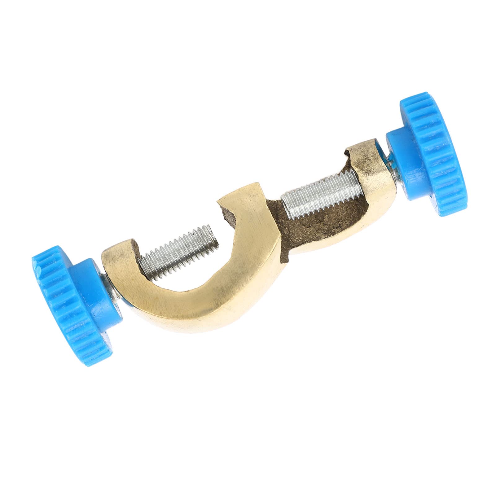 Yuecoom Laboratory Clamp Holder,8cm Length Laboratory Stand Clamp Holder,Copper Right Angle Laboratory Stand Clamp,Fixture for Fixing.