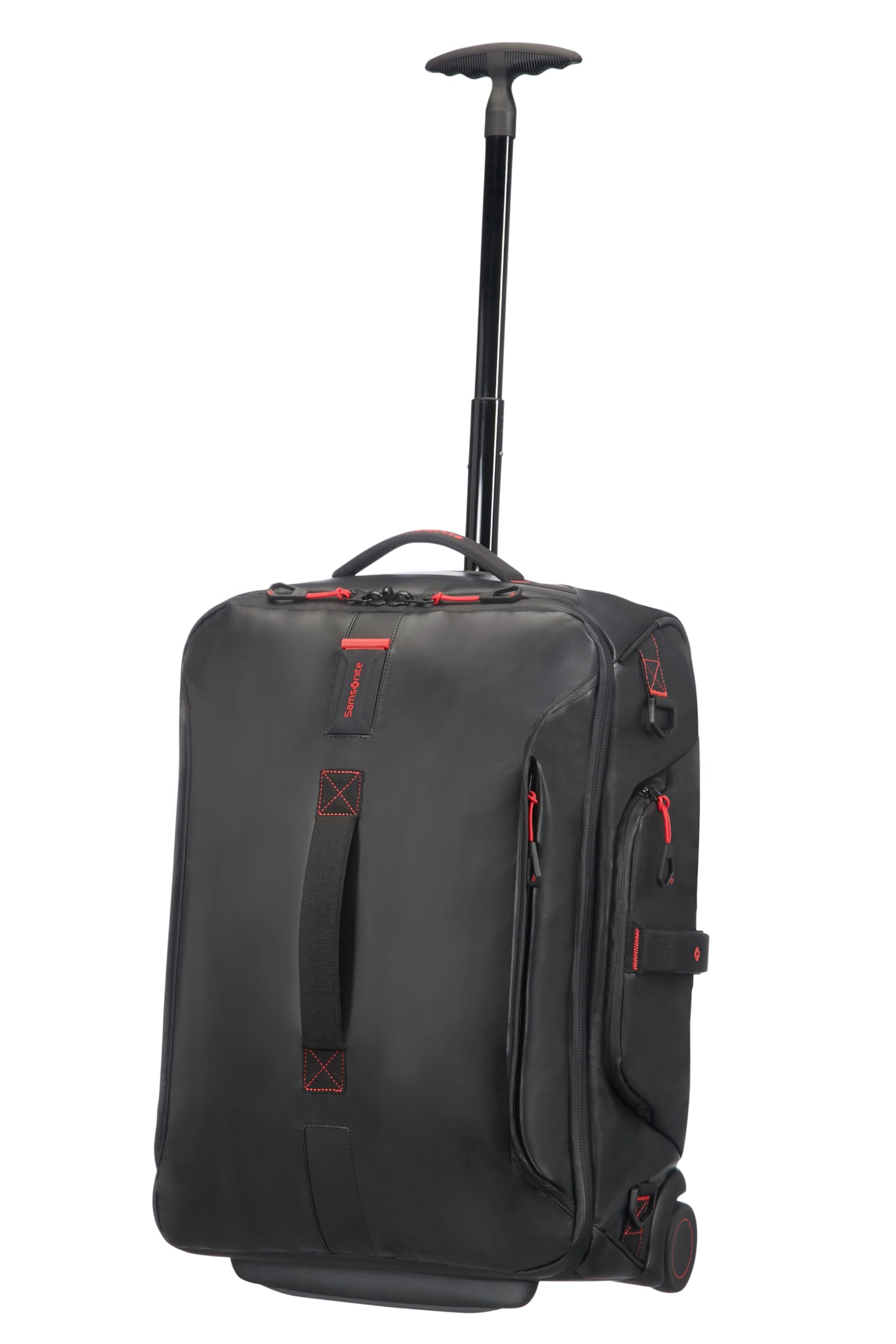 Samsonite Paradiver Light - Borsa da Viaggio/Zaino con 2 Ruote S, 55 cm, 51 L, Nero