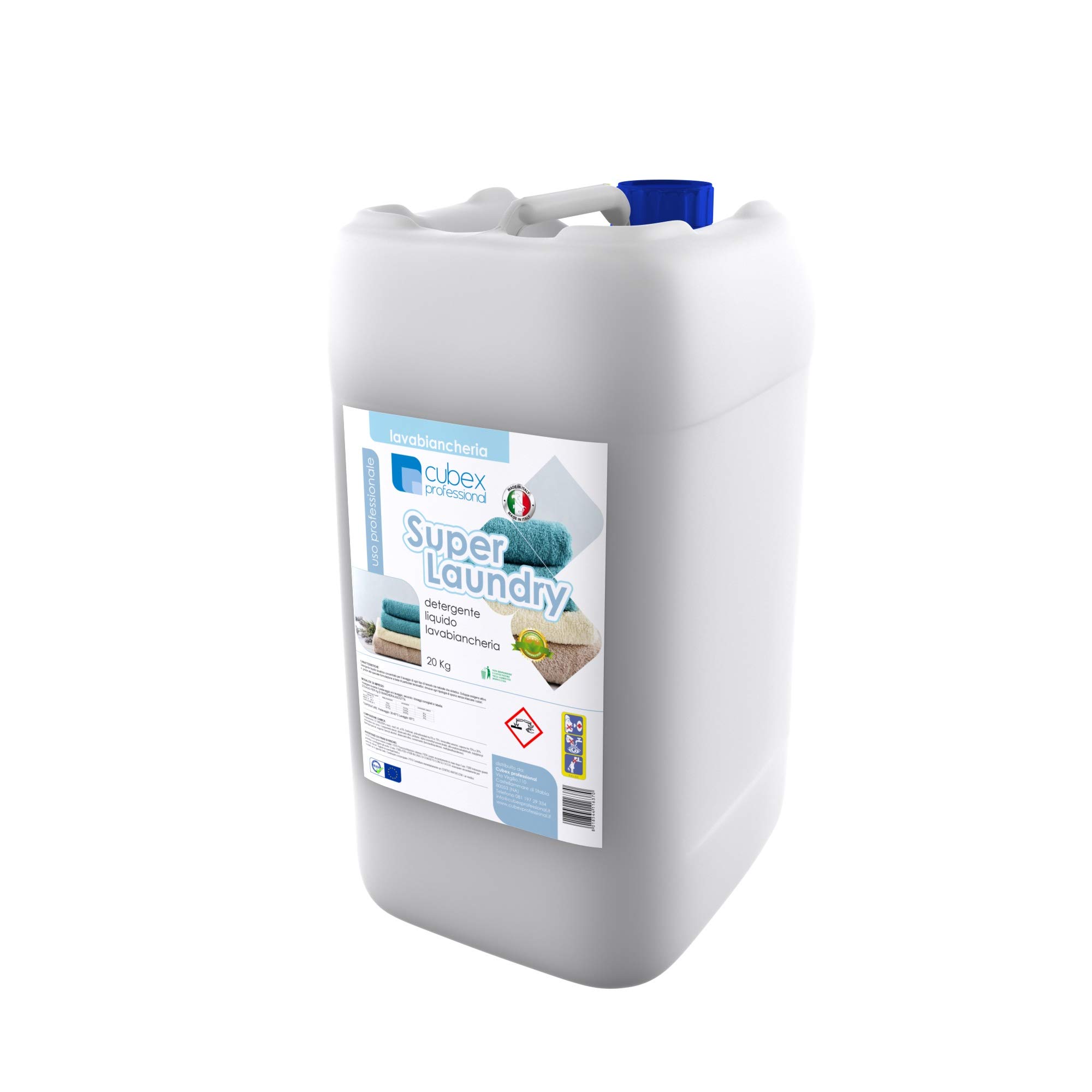 Cubex Super Laundry Detergente detersivo Lavatrice Liquido concentrato 25 kg