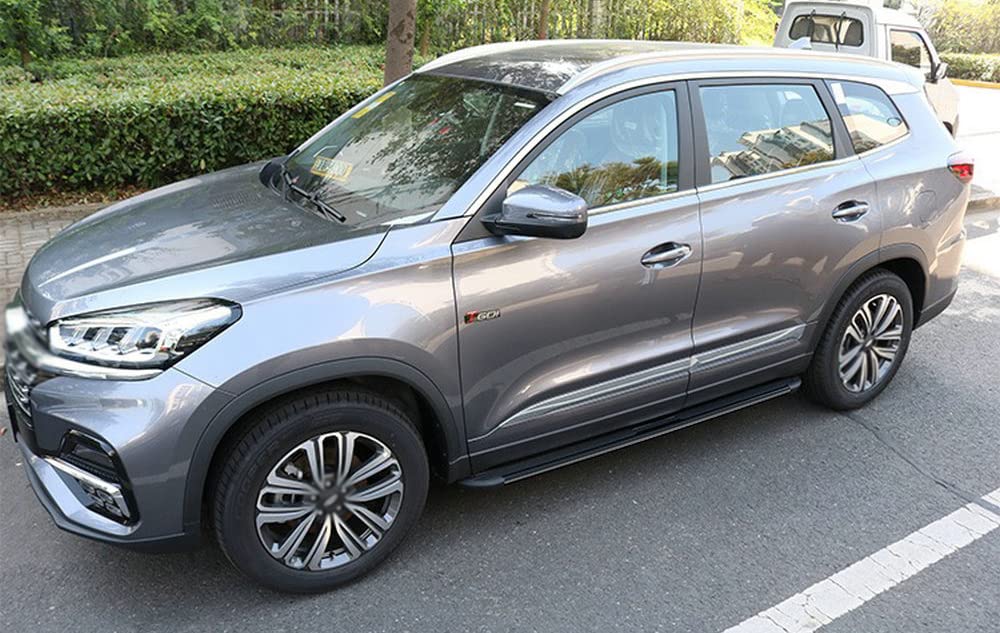 2 Stück Trittbretter Seitenstufen Nerf Bars Seitenpedalschutz passend für Audi Q5 2009–2017