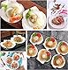 SKOOLOVE 25 Stück Weiße Jakobsmuscheln Natürliches Muscheln Deko Muschel Schale für Handwerk Hochzeit Dekoration Strand Theme Party, Fischtank,DIY(5-7cm)