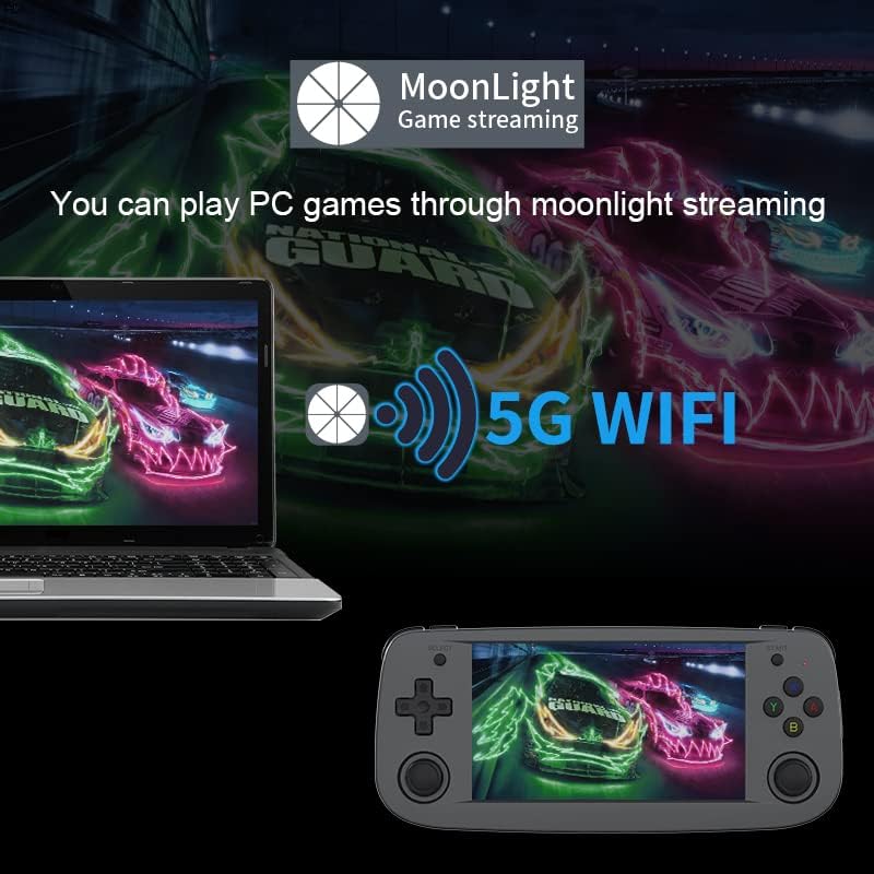 RG503 console streaming PC games via Moonlight
