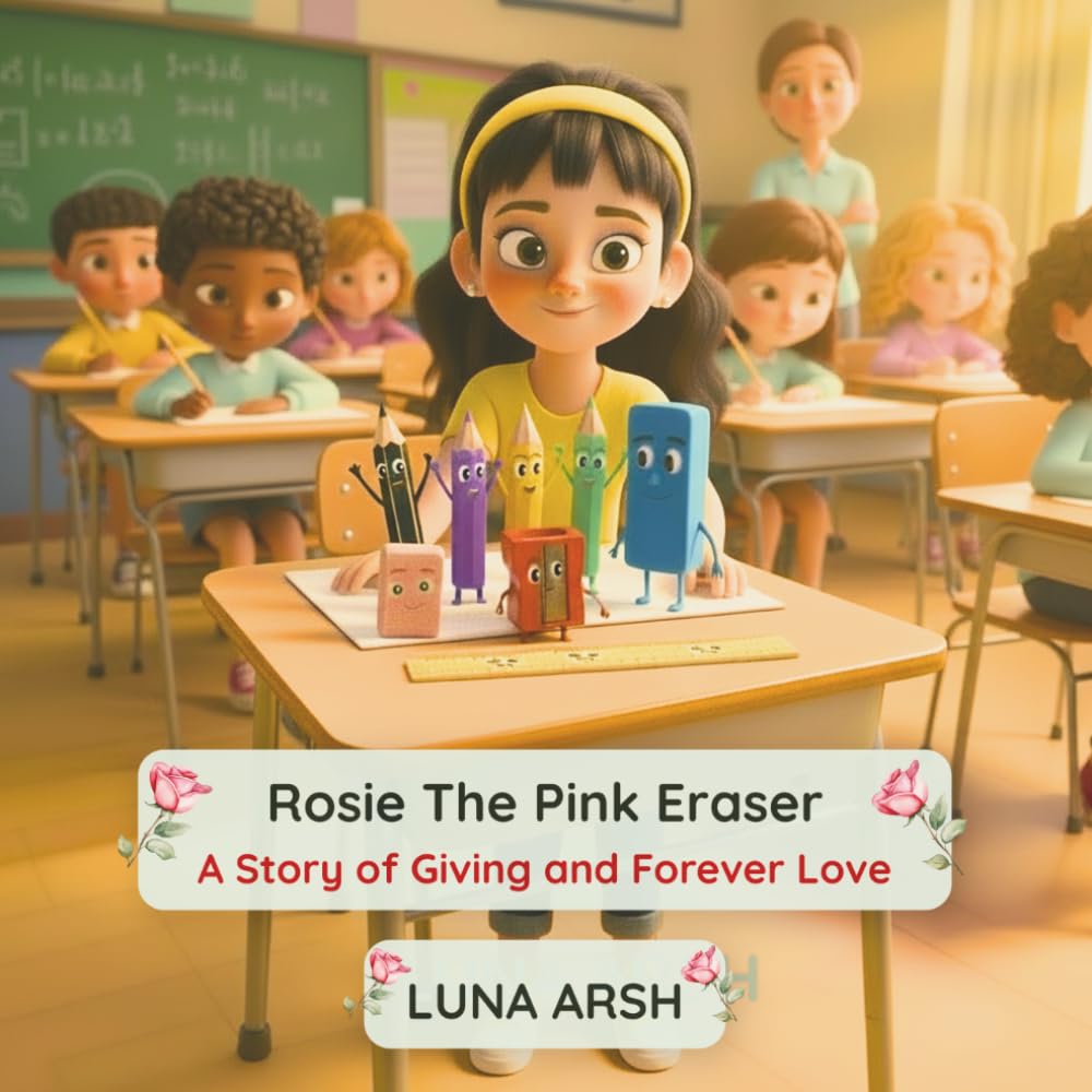Rosie The Pink Eraser: A Story of Giving and Forever Love