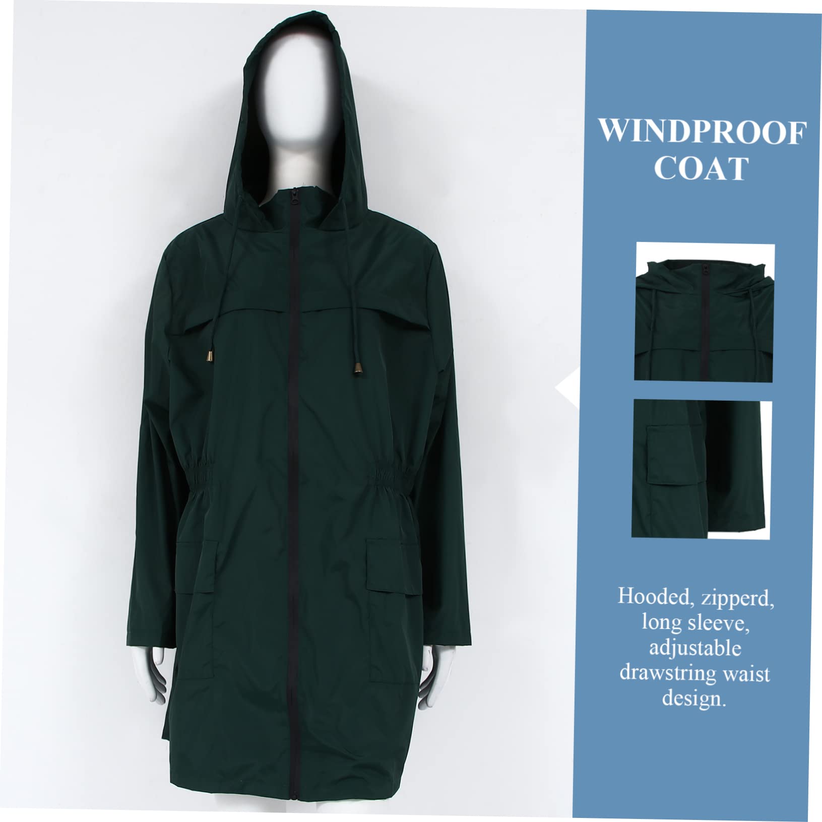 Ipetboom Tuta Alpinismo Cappotto Antivento Giacca Trekking Cappuccio Antipioggia