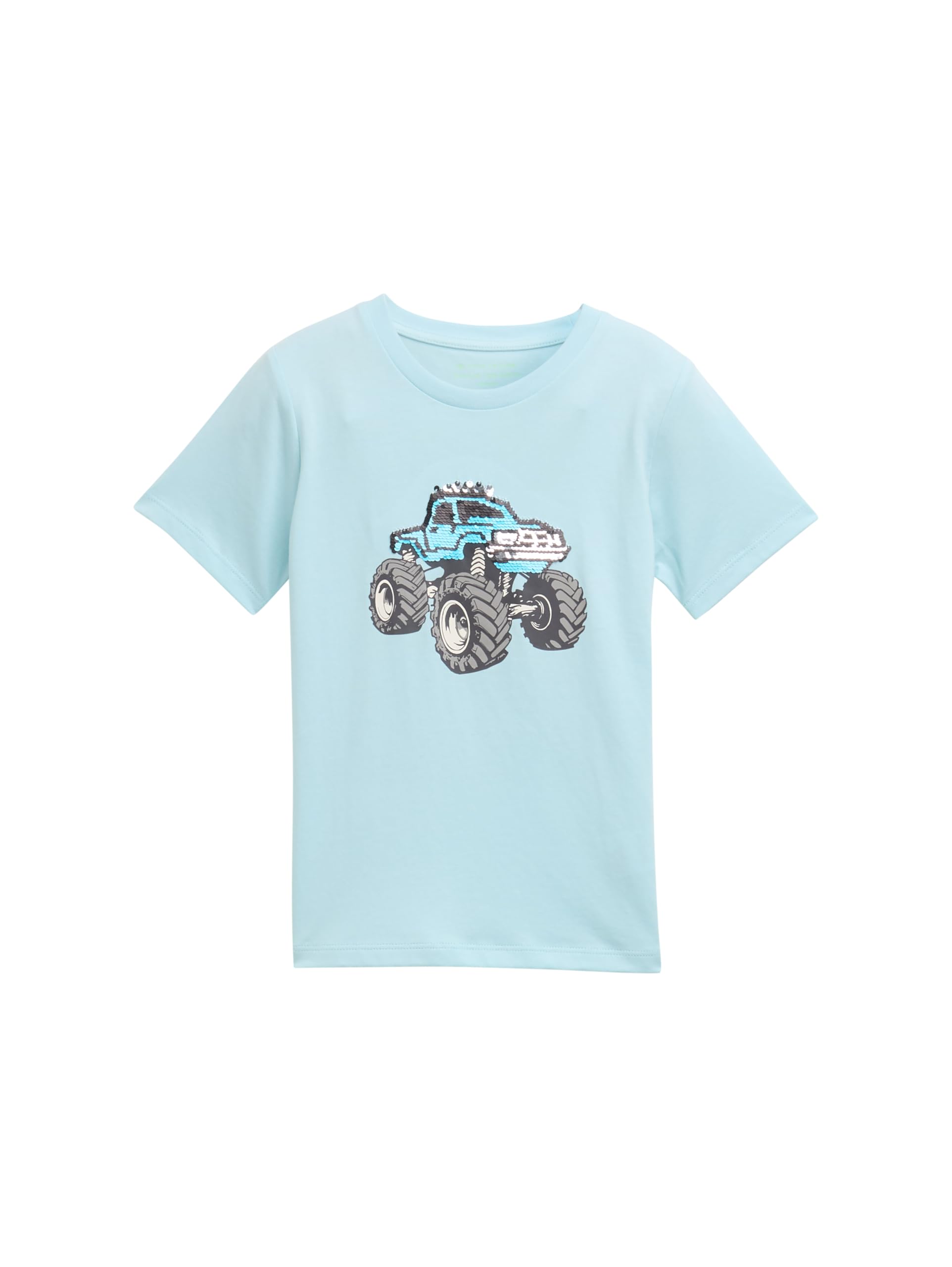 TOM TAILOR Jungen Kinder T-Shirt mit Wendepailletten