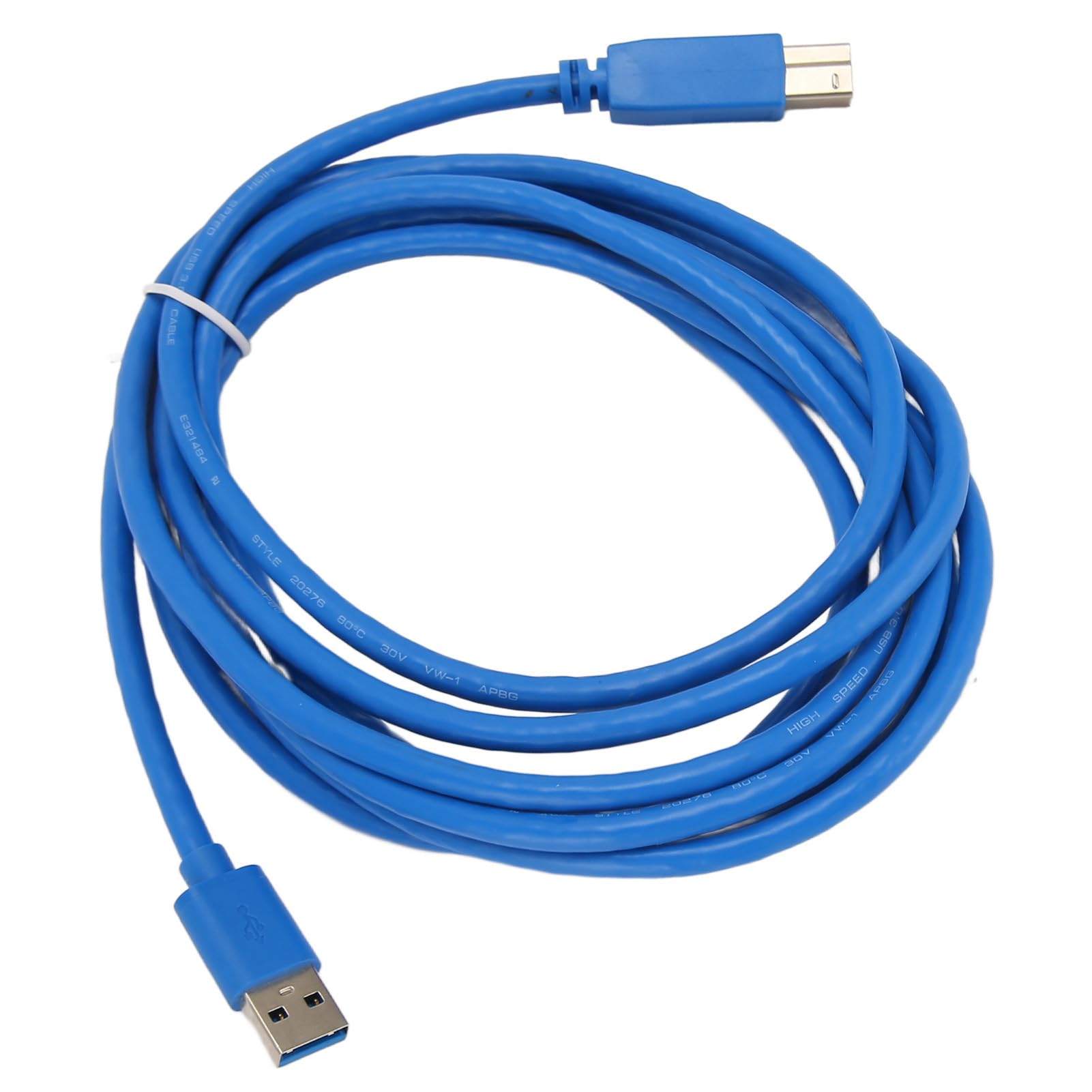 LANMINGLEL Cavo USB 3.0 per stampante USB 3.0 tipo A maschio a tipo B maschio ad alta velocità per scanner, stampanti, dischi rigidi esterni desktop e altro ancora (2 pezzi