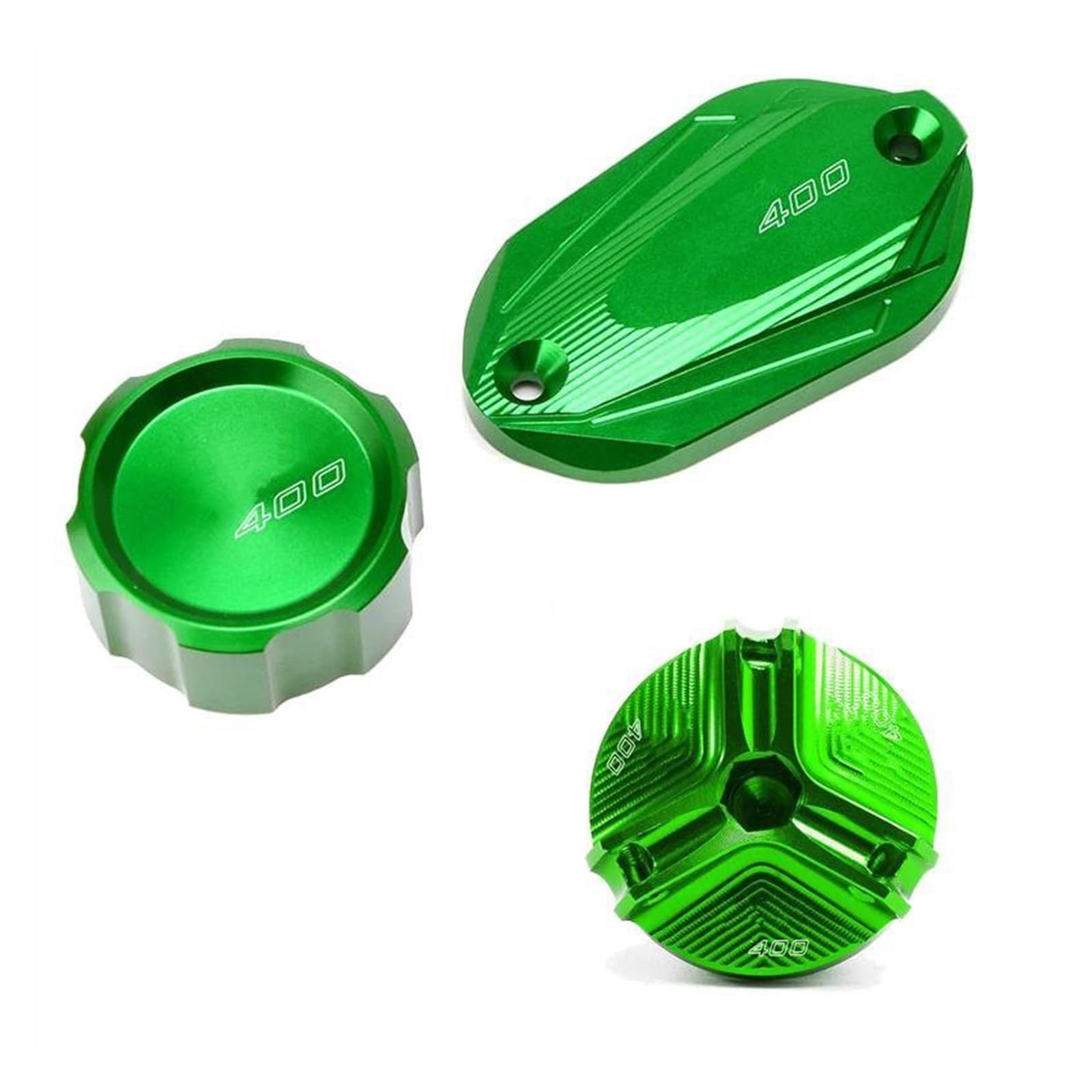 Tapa Llenado Aceite Para Kawasaki Para NINJA400 Para Ninja 400 2018-2022 Cubiertas Tanque Combustible Freno Trasero Delantero De Motocicleta Tapa Llenado Aceite Motor Tapón Llenado Aceite Motor ( Colo