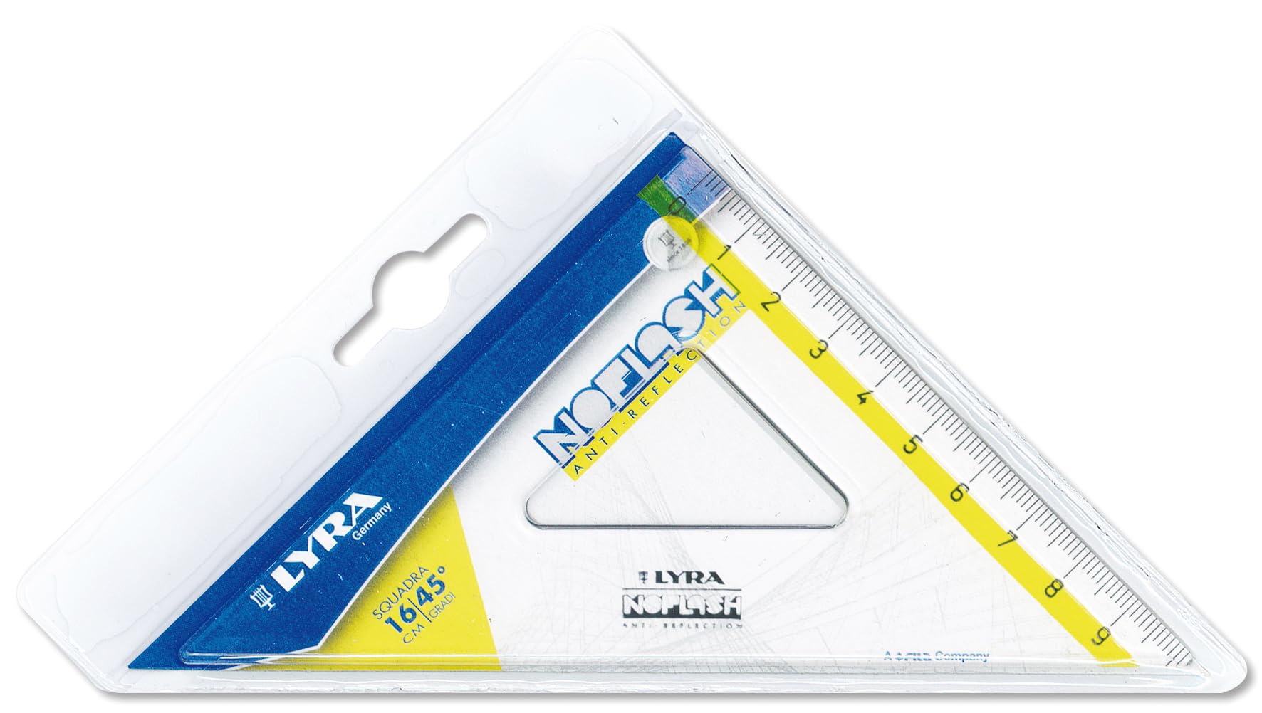 Lyra Noflash Squadra 16cm 45° busta PVC