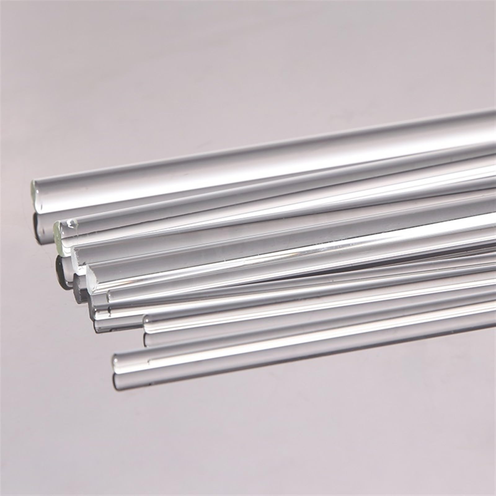 barras de vidrio de borosilicato, Varilla agitadora de vidrio de borosilicato transparente de 0,2 x 12 pulgadas, paquete de 10