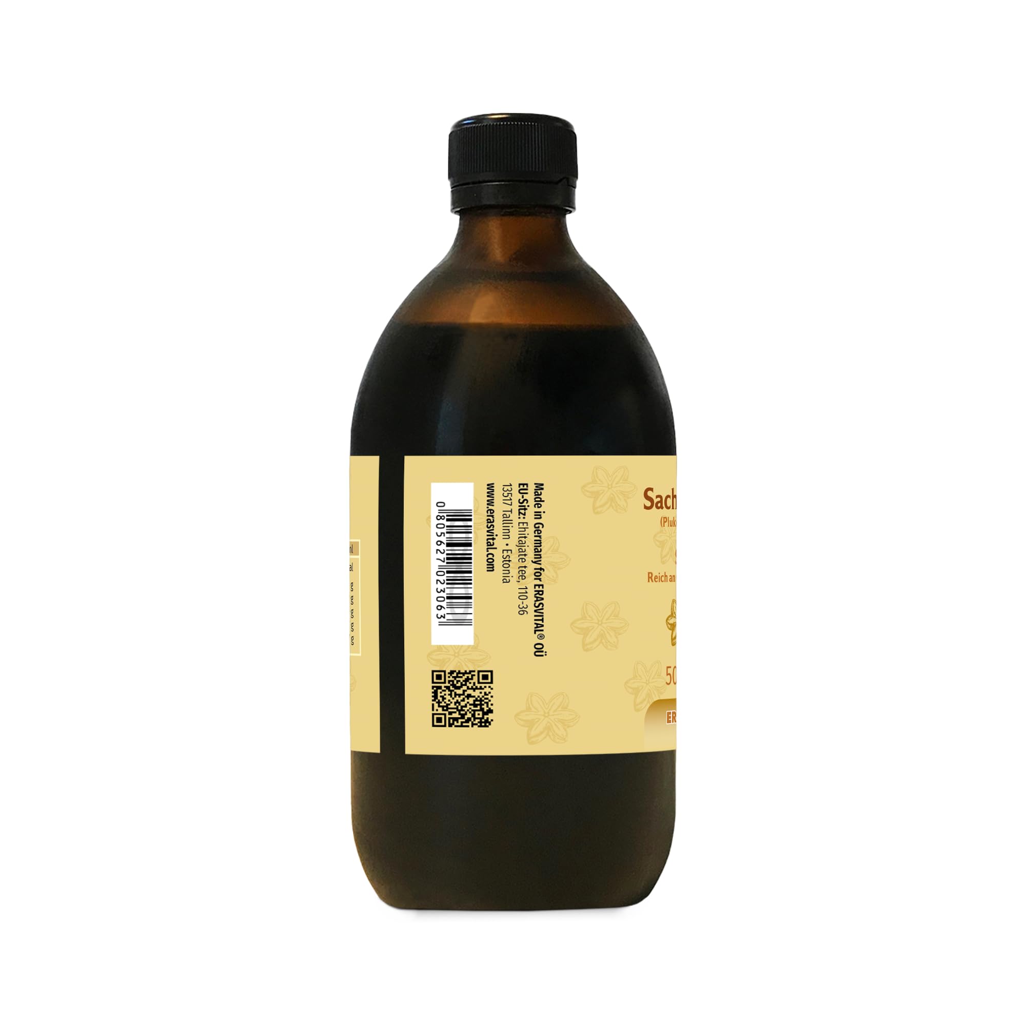 Sacha Inchi Öl 500 ml Inka Nuss Öl Plukenetia volubilis l. erste Kaltpressung. Herkunftsland: Peru. (500 ml (1 er Pack))