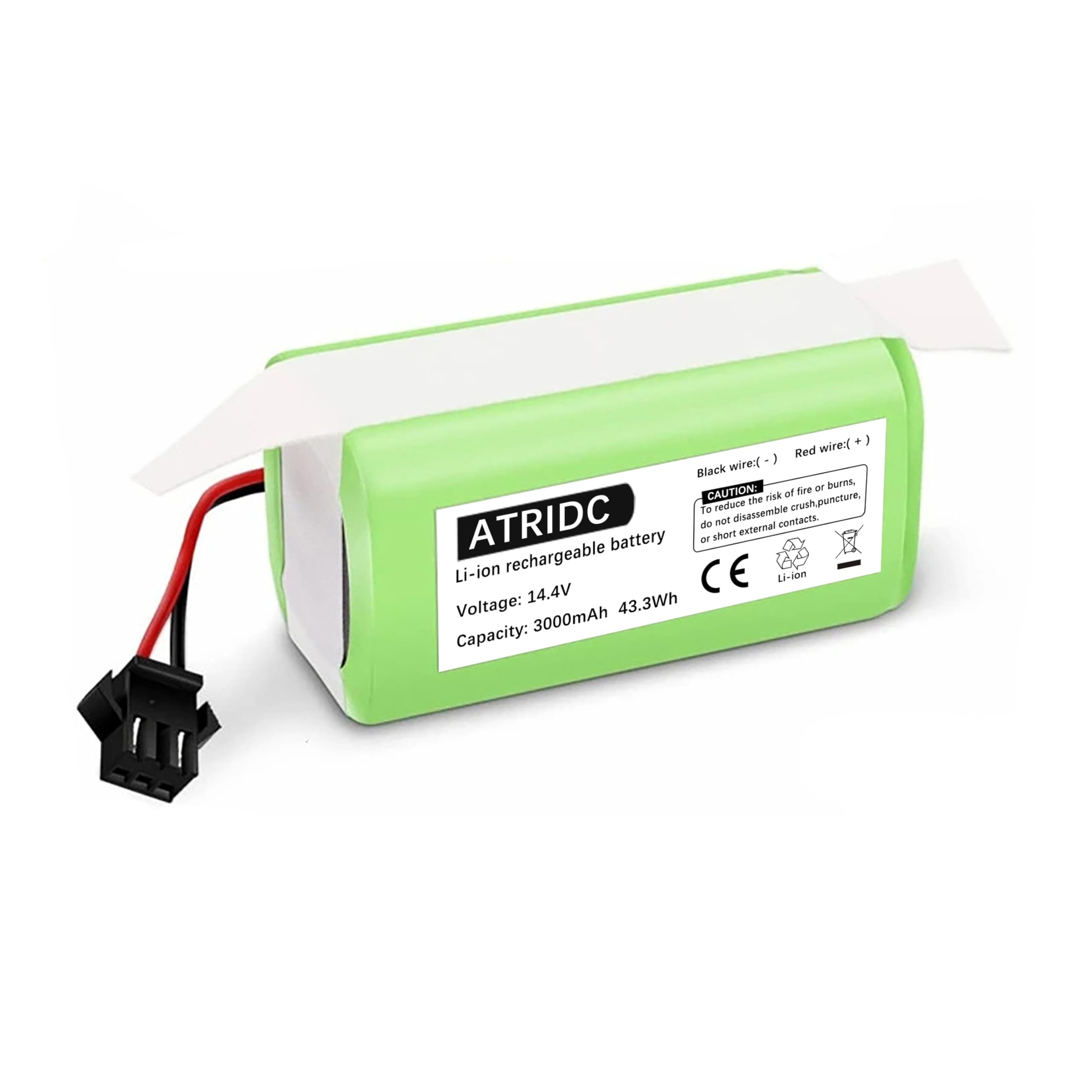 14.4V 3000mAh Replacement Battery,Compatible with eufy robovac 11 11C 11S 30 30C 35C 12 15T 15C 15C etc