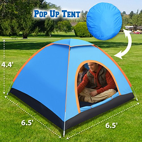 Carpa para camping pop up BenefitUSA 3-4 personas miniatura 3